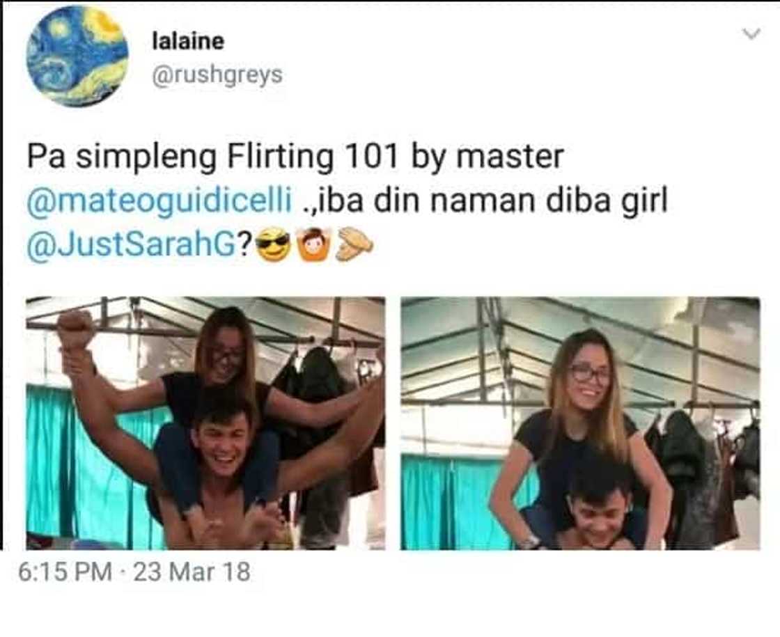 Pasimpleng nakipaglandian daw! Matteo Guidicelli fires back at bashers who accuses him of flirting with another girl Pasimpleng nakipaglandian daw! Matteo Guidicelli fires back at bashers who accuses him of flirting with another girl