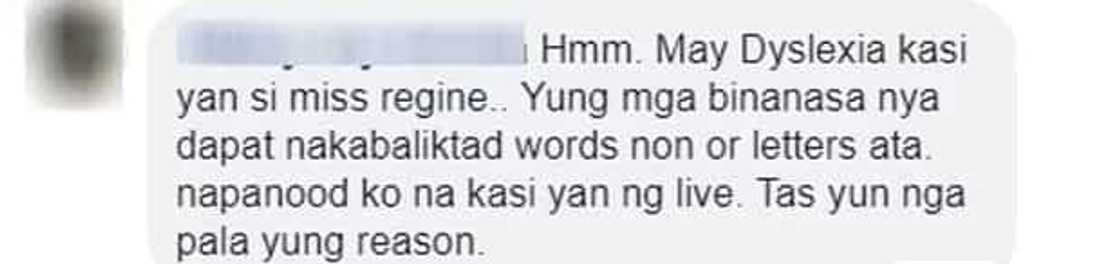 Dyslexic daw siya! Regine Velasquez shares traumatic experiences because of having dyslexia Dyslexic daw siya! Regine Velasquez shares traumatic experiences because of having dyslexia