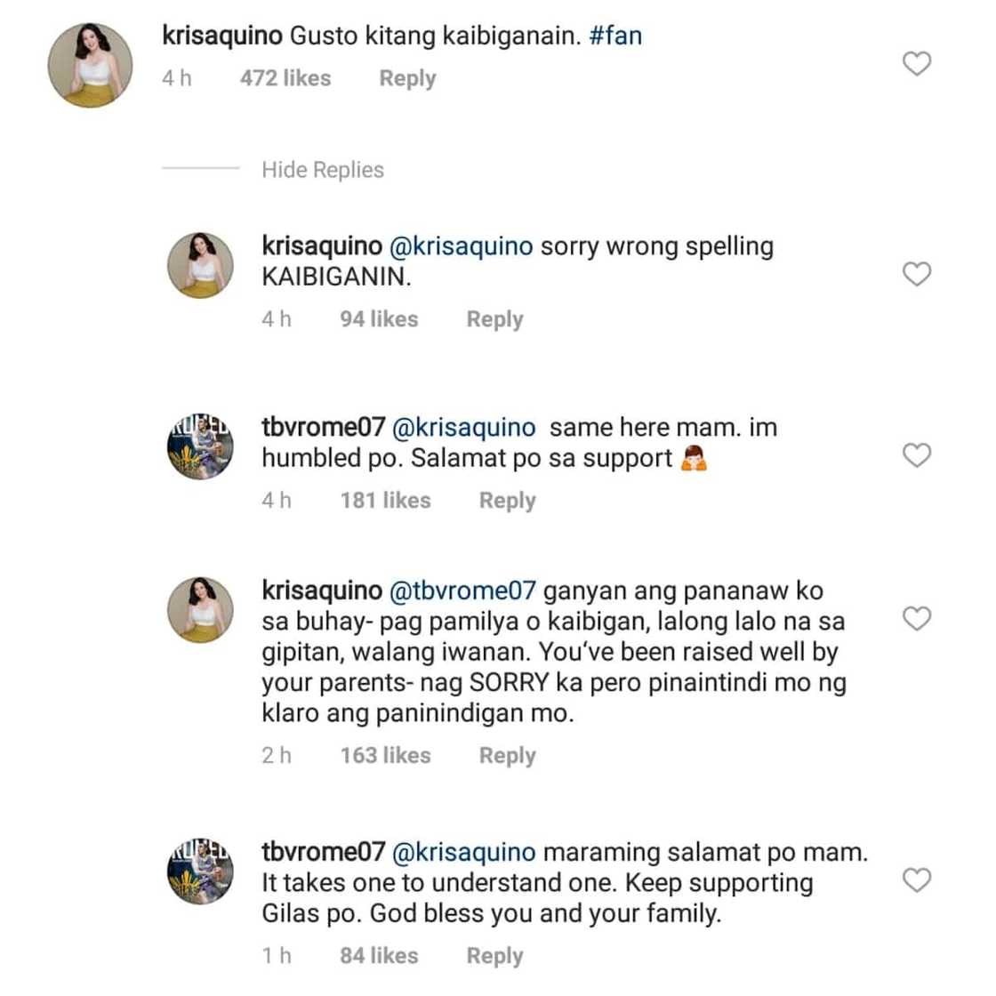 Terrence Romeo, sinagot na ang mga pahayag ni Kris Aquino patungkol sa kanya