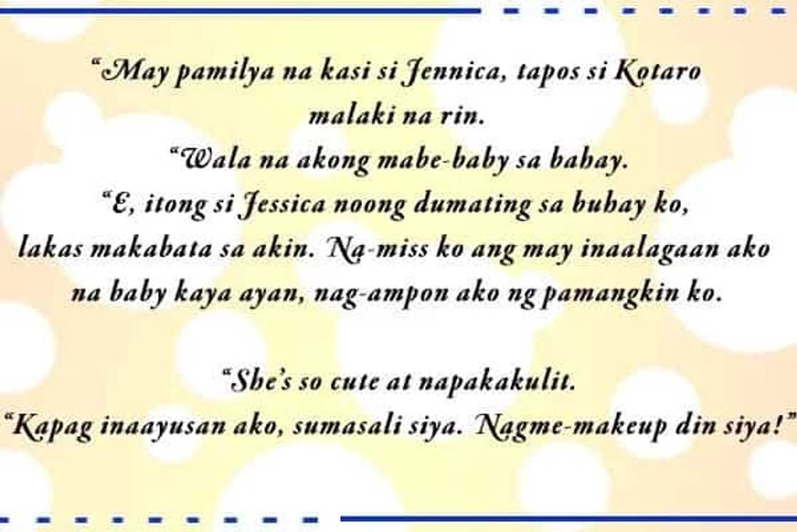Na miss mag-alaga ng baby! Jean Garcia legally adopts her niece as her own daughter Na miss mag-alaga ng baby! Jean Garcia legally adopts her niece as her own daughter