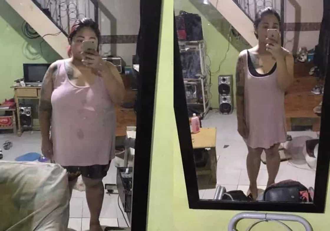 Pinay inspires netizens after losing tremendous weight in before and after photos Pinay inspires netizens after losing tremendous weight in before and after photos