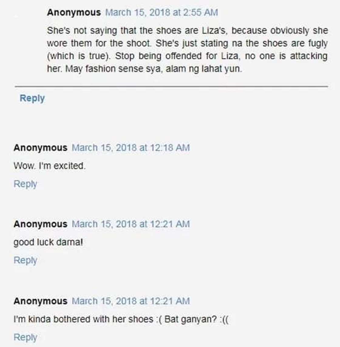 Liza Soberano experiences firsthand bashing because of her shoes Liza Soberano experiences firsthand bashing because of her shoes