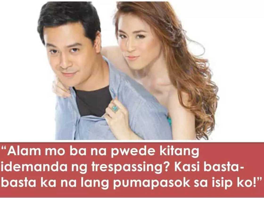 Funny but heartwarming pick-up lines from My Amnesia Girl. Top 10 cute "hugot" pickup lines!