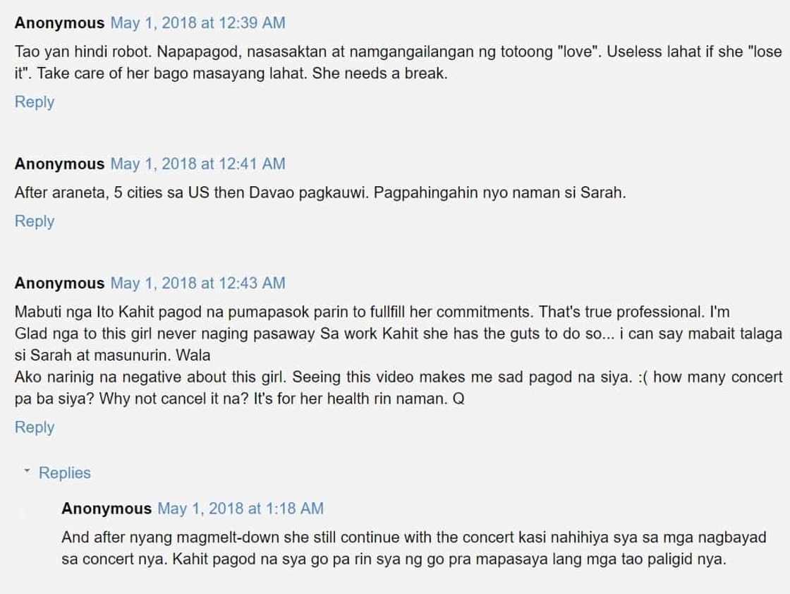 Depressed daw? Sarah Geronimo, umiyak sa kanyang Las Vegas concert Depressed daw? Sarah Geronimo, umiyak sa kanyang Las Vegas concert