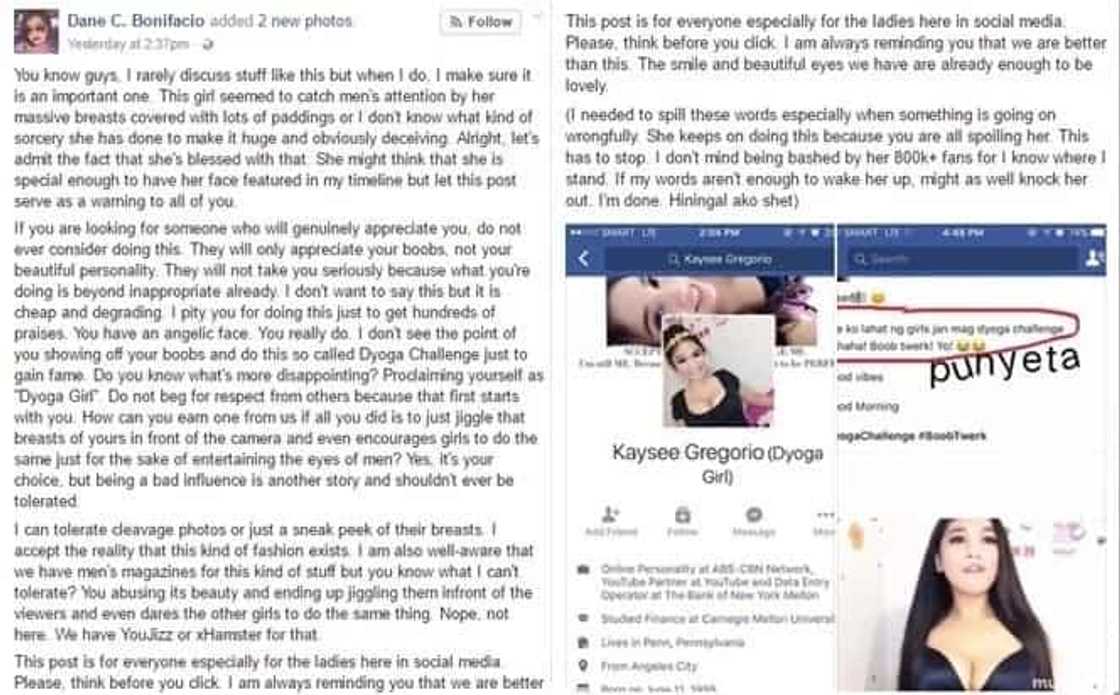 Netizen bashes Dyoga Girl after ‘inappropriate’ challenge Netizen bashes Dyoga Girl after ‘inappropriate’ challenge