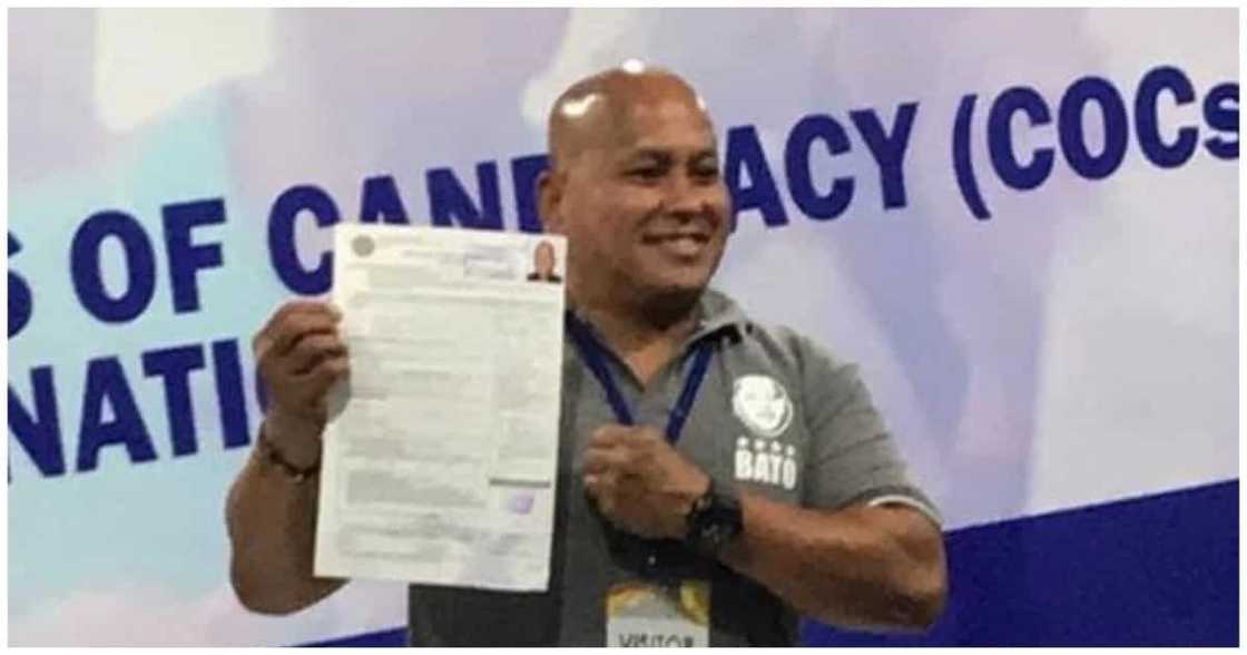 'Itaga mo sa Bato', campaign slogan of Bato Dela Rosa; Files COC for Senator 'Itaga mo sa Bato', campaign slogan of Bato Dela Rosa; Files COC for Senator