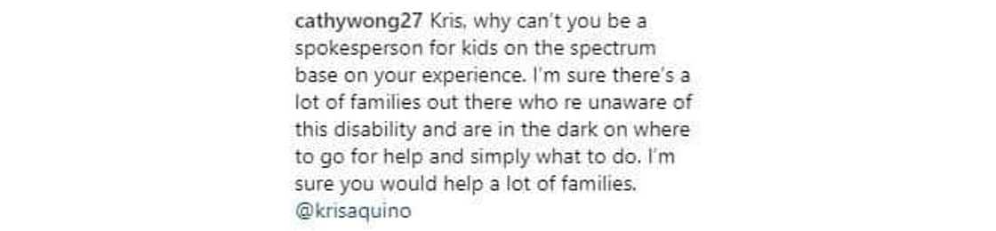 Kris Aquino shares experience on bullying over autism of son Josh