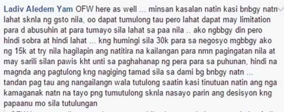 comment from Facebook comment from Facebook