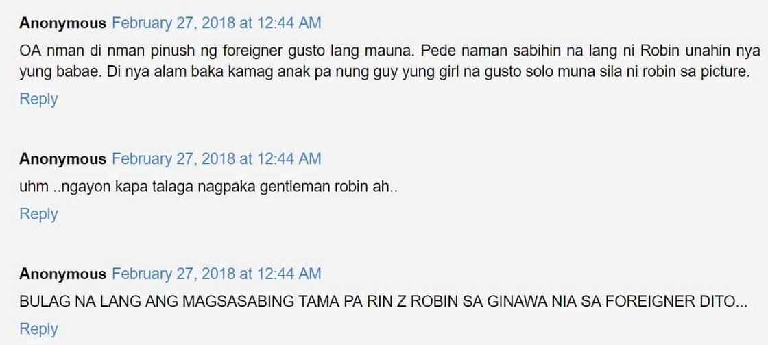 Nakakahiya raw ang ginawa! Netizens slam Robin Padilla for attacking a foreigner in Hong Kong Nakakahiya raw ang ginawa! Netizens slam Robin Padilla for attacking a foreigner in Hong Kong