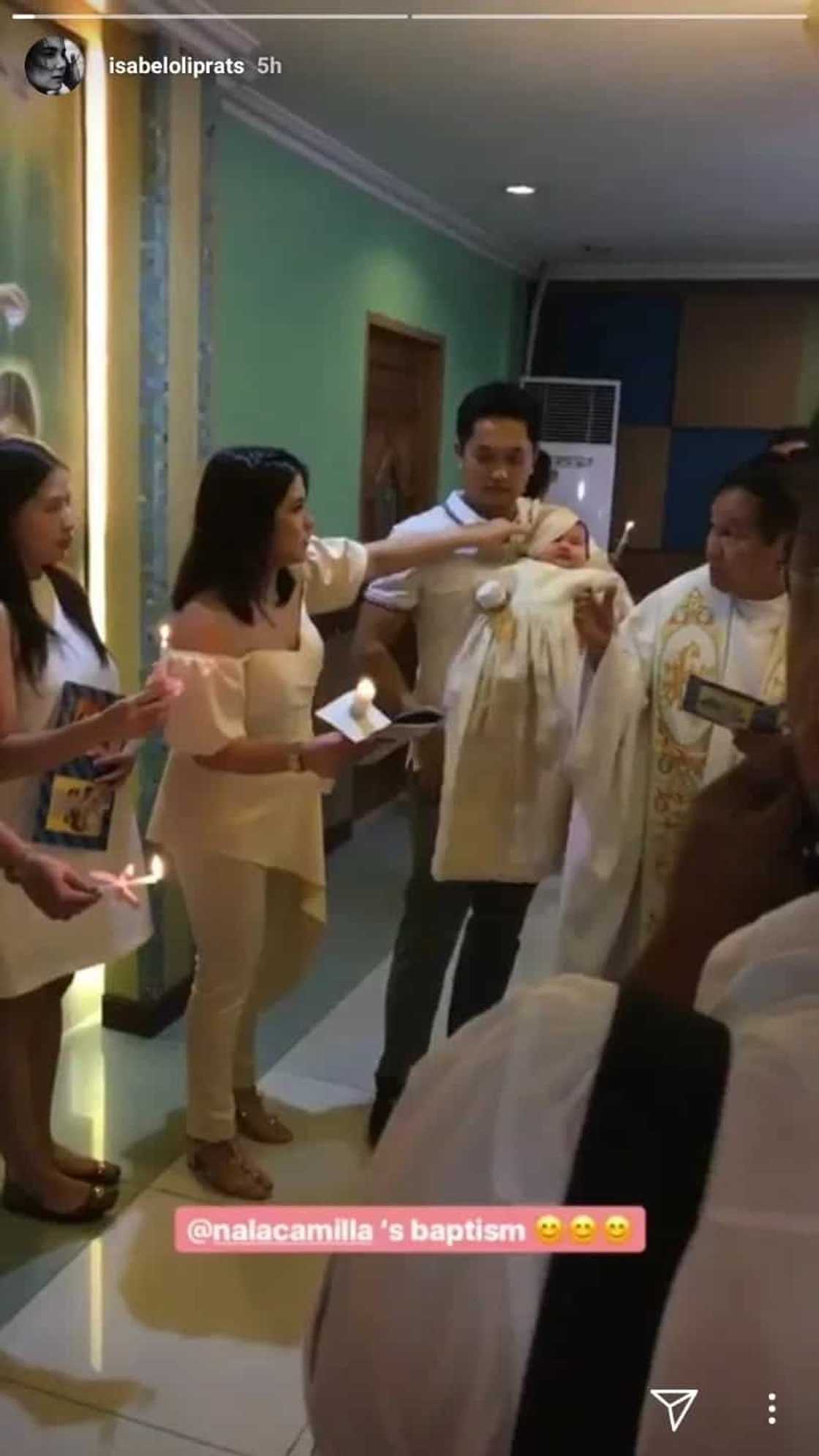 Super cute baby girl of Camille Prats and John Yambao gets baptized in Catholic Church Super cute baby girl of Camille Prats and John Yambao gets baptized in Catholic Church