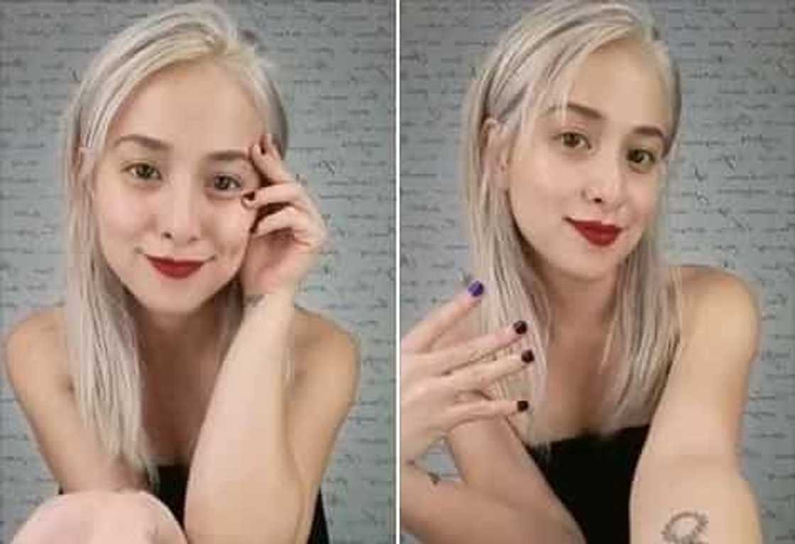 Cristine Reyes shows new hair style Cristine Reyes shows new hair style