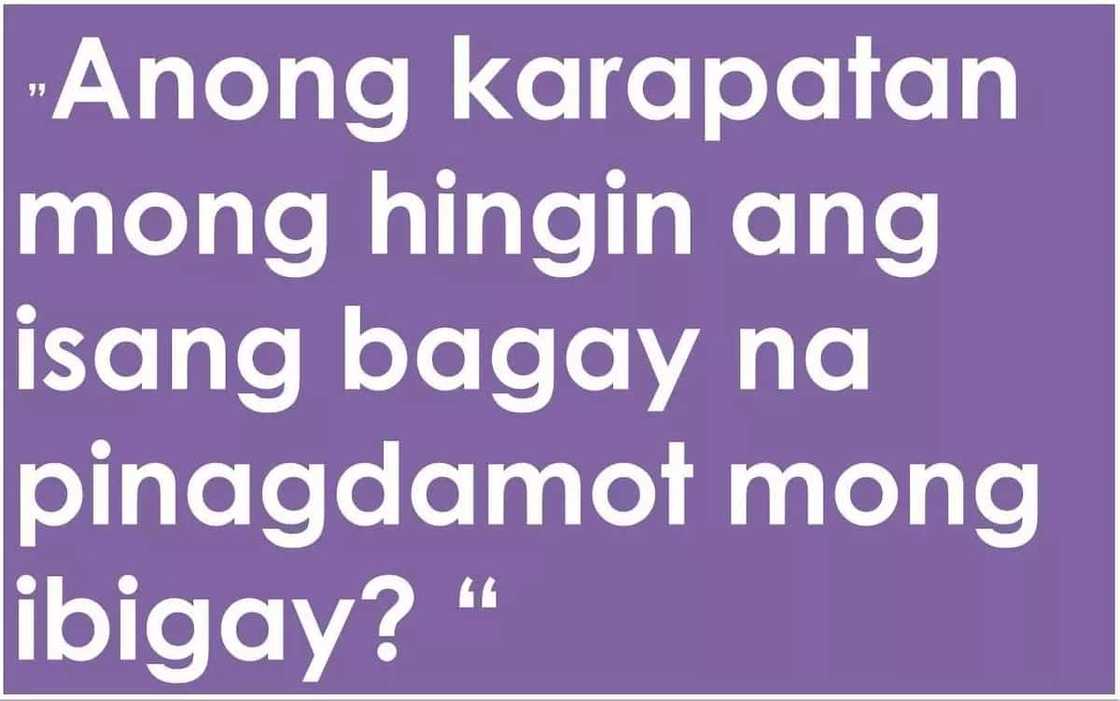 Hugot lines from Filipino films that left a mark in our hearts. And every time we hear these lines, we either smile, laugh or cry. Hugot lines from Filipino films that left a mark in our hearts. And every time we hear these lines, we either smile, laugh or cry.