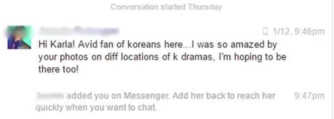 Comments on Karla's page Comments on Karla's page