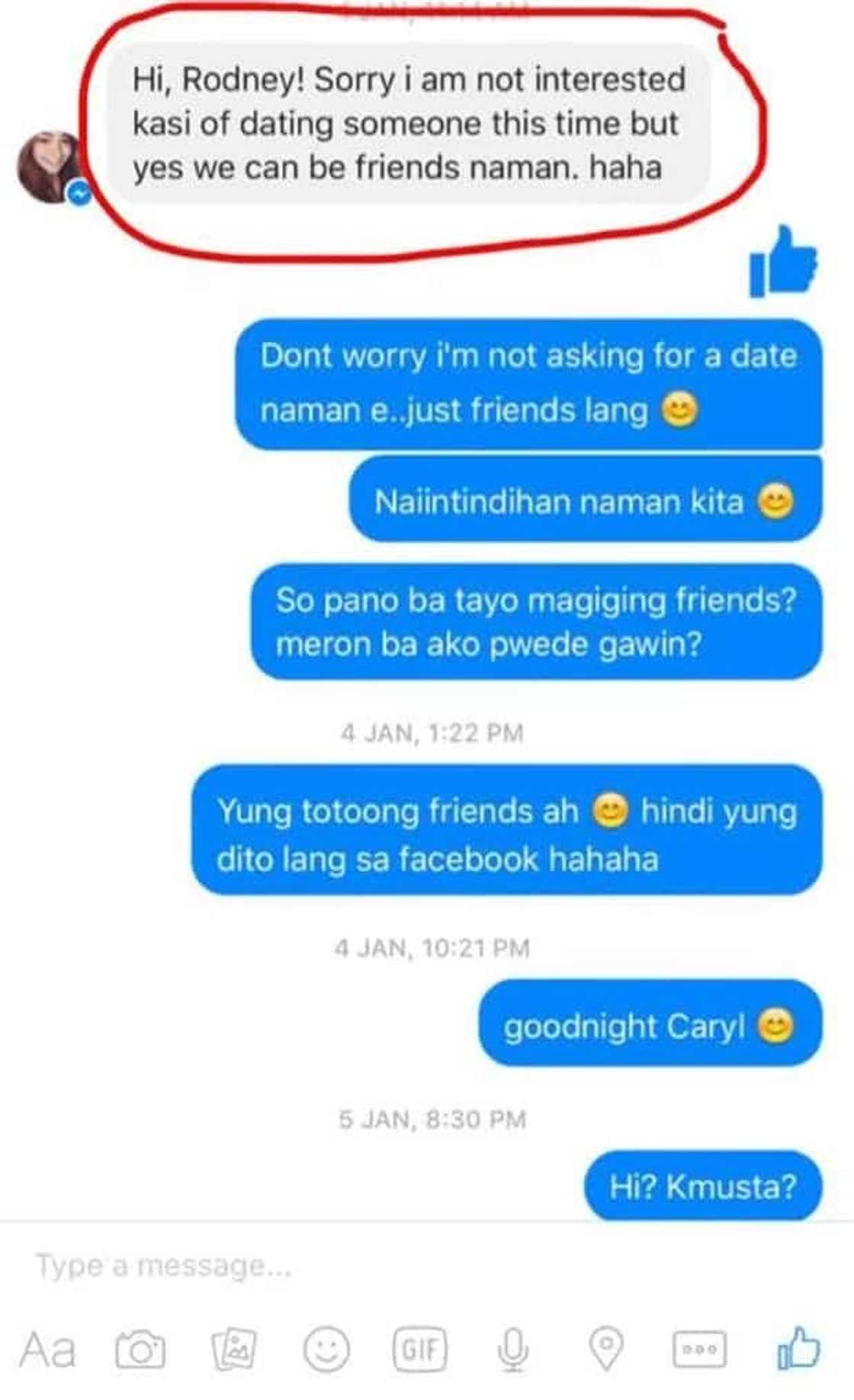 Guy gets girl after being so persistent Guy gets girl after being so persistent