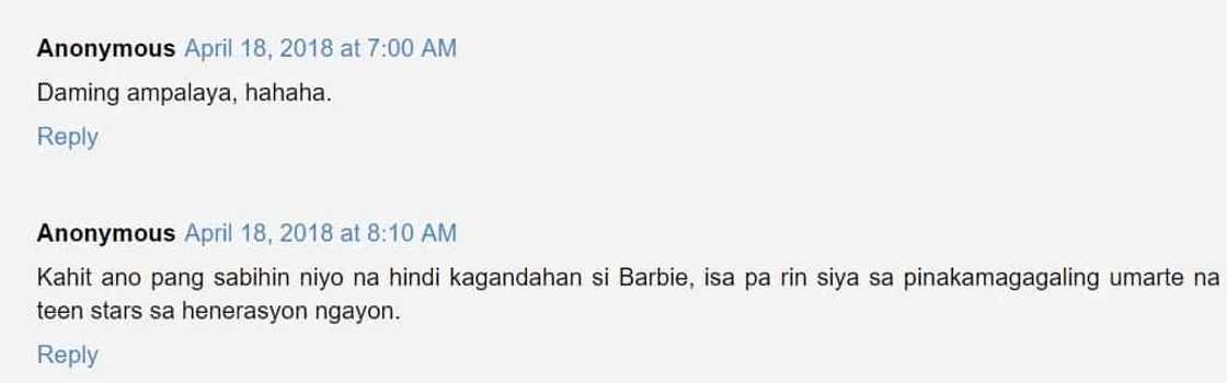 Inokray talaga ang ayos niya! Barbie Forteza gets bashed for her blouse and makeup during her contract signing with GMA Inokray talaga ang ayos niya! Barbie Forteza gets bashed for her blouse and makeup during her contract signing with GMA
