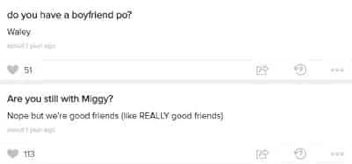 Does Miggy come between Maine Mendoza and Alden? Does Miggy come between Maine Mendoza and Alden?