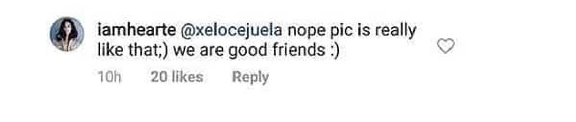 Netizen speculates that Heart Evangelista blurred Daniel Matsunaga in photo; the Kapuso star responds Netizen speculates that Heart Evangelista blurred Daniel Matsunaga in photo; the Kapuso star responds