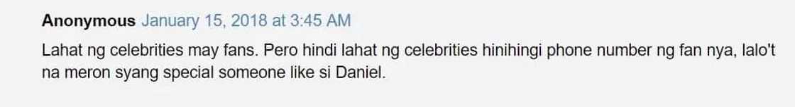 Beastmode ang KN fans sayo ate girl! Fan claims that Daniel Padilla asked for her number and name Beastmode ang KN fans sayo ate girl! Fan claims that Daniel Padilla asked for her number and name