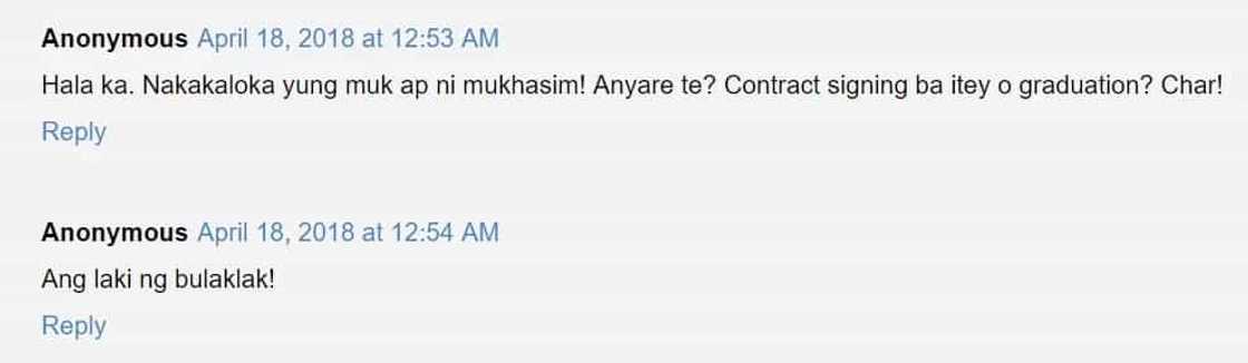 Inokray talaga ang ayos niya! Barbie Forteza gets bashed for her blouse and makeup during her contract signing with GMA Inokray talaga ang ayos niya! Barbie Forteza gets bashed for her blouse and makeup during her contract signing with GMA