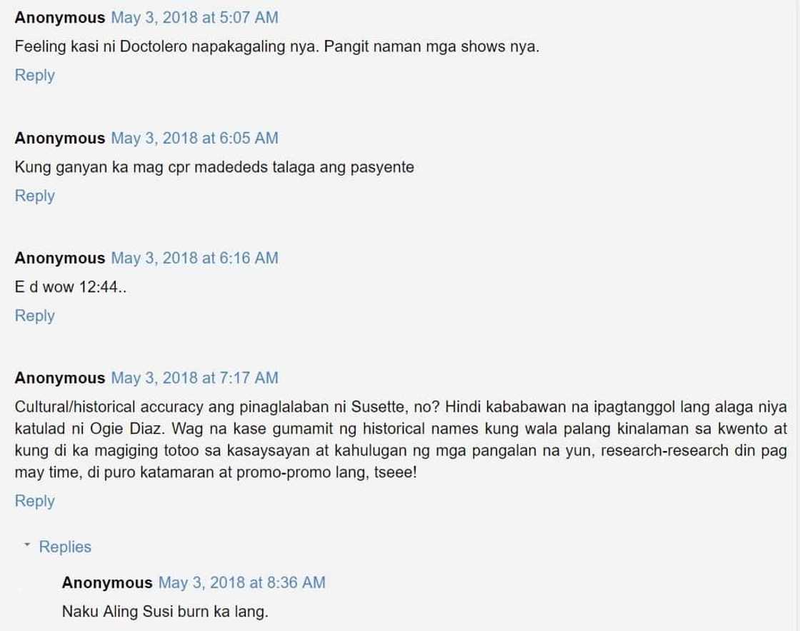 Ogie Diaz, rumesbak kay Suzette Doctolero ng GMA 7 at binatikos ang viral na CPR scene ng 'Kambal Karibal'