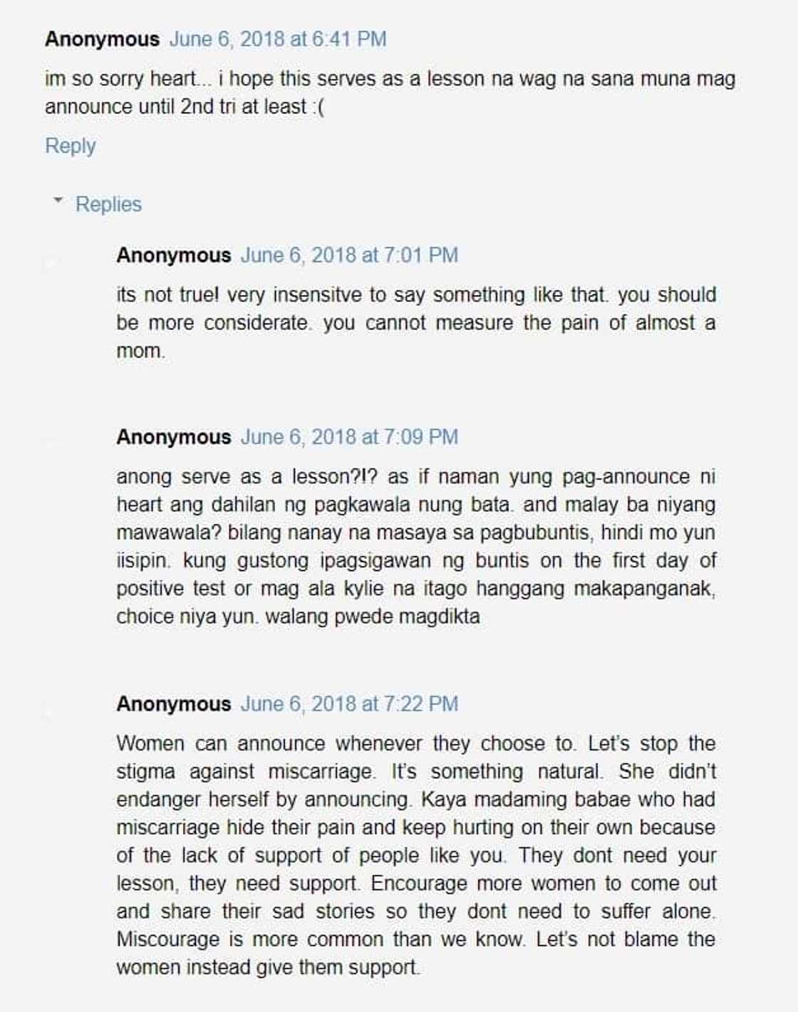 Matinding pagsubok! Netizens react to Heart Evangelista's heartbreaking loss of Baby Mira Matinding pagsubok! Netizens react to Heart Evangelista's heartbreaking loss of Baby Mira