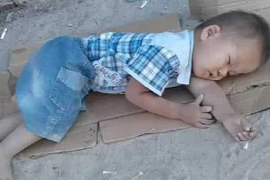 The story of a child from Kyrgyzstan sleeping on the street went viral The story of a child from Kyrgyzstan sleeping on the street went viral