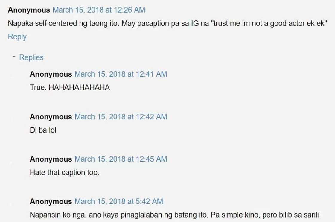Ang daming nainis! Joshua Garcia gets flak from netizens after posting cryptic tweet amid his alleged "chat" with a female netizen Ang daming nainis! Joshua Garcia gets flak from netizens after posting cryptic tweet amid his alleged "chat" with a female netizen