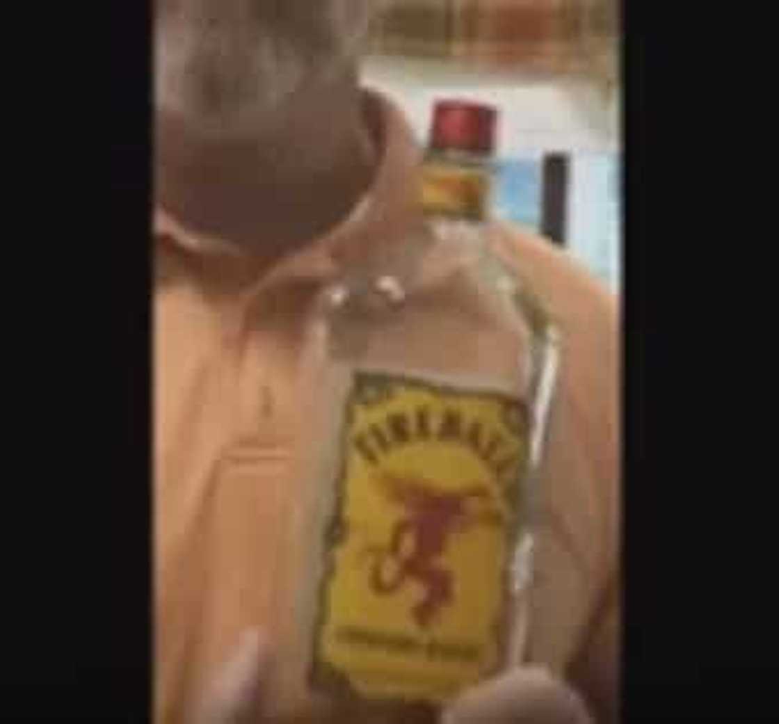 Dad finds whiskey in daughter’s sock drawer Dad finds whiskey in daughter’s sock drawer