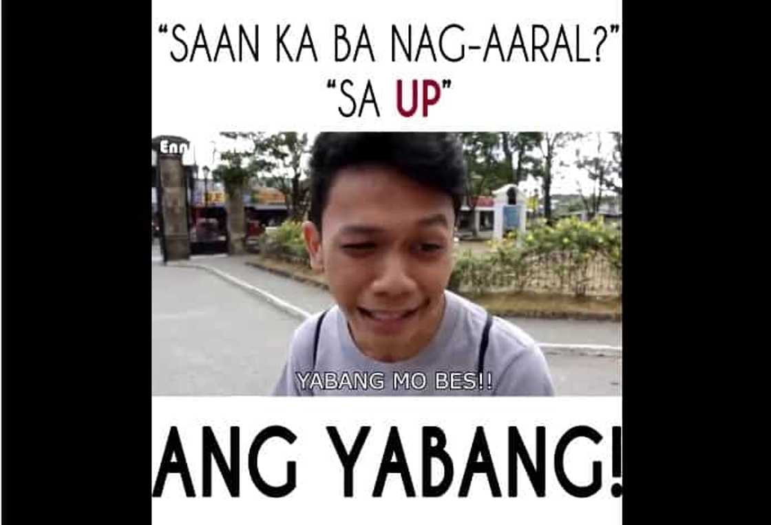 UP (University of the Philippines)?.. Cocky! Video went viral!