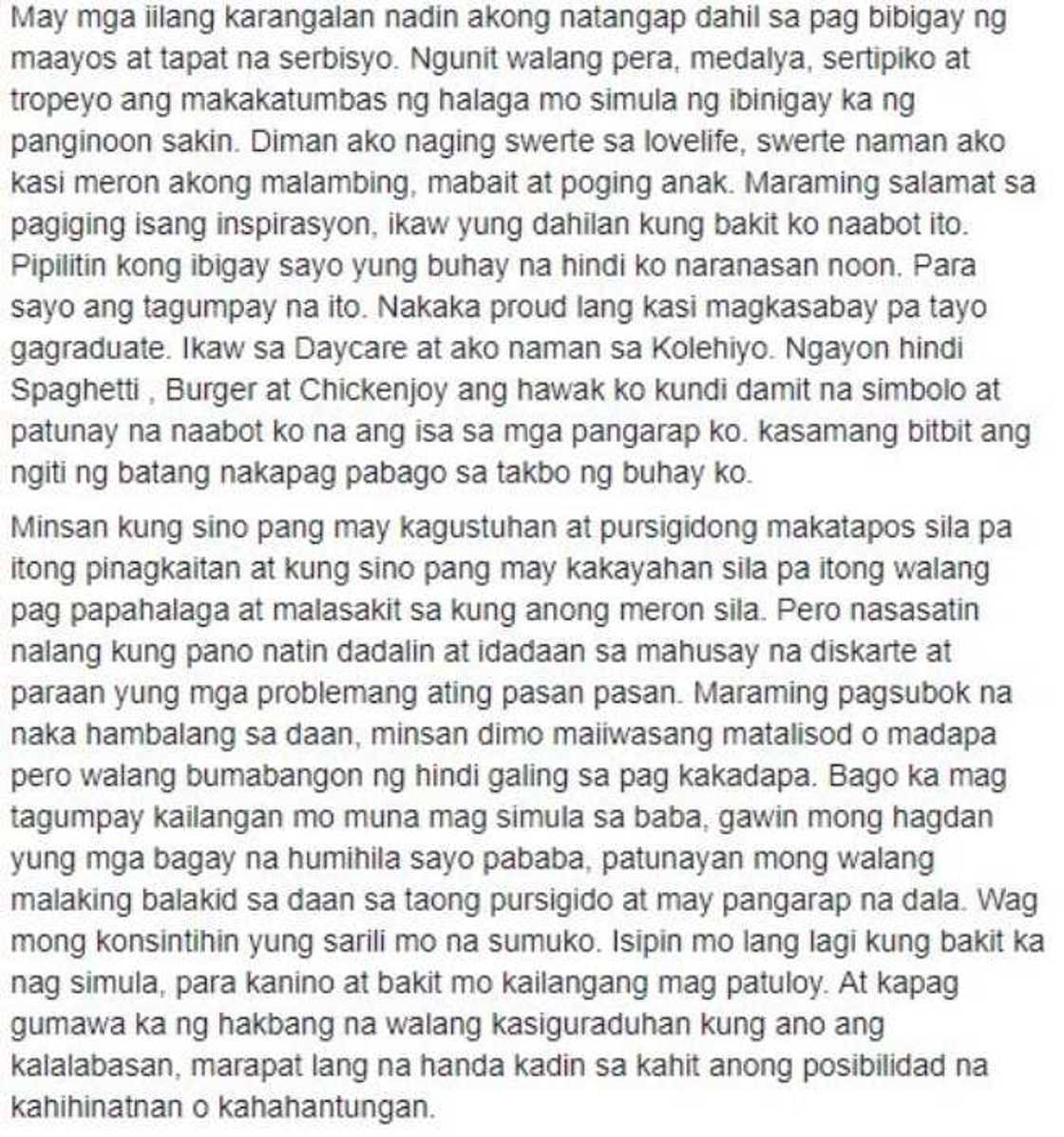 Super daddy talaga! Single dad, proud na ibinahagi ang pictures nila ng anak na naka toga Super daddy talaga! Single dad, proud na ibinahagi ang pictures nila ng anak na naka toga