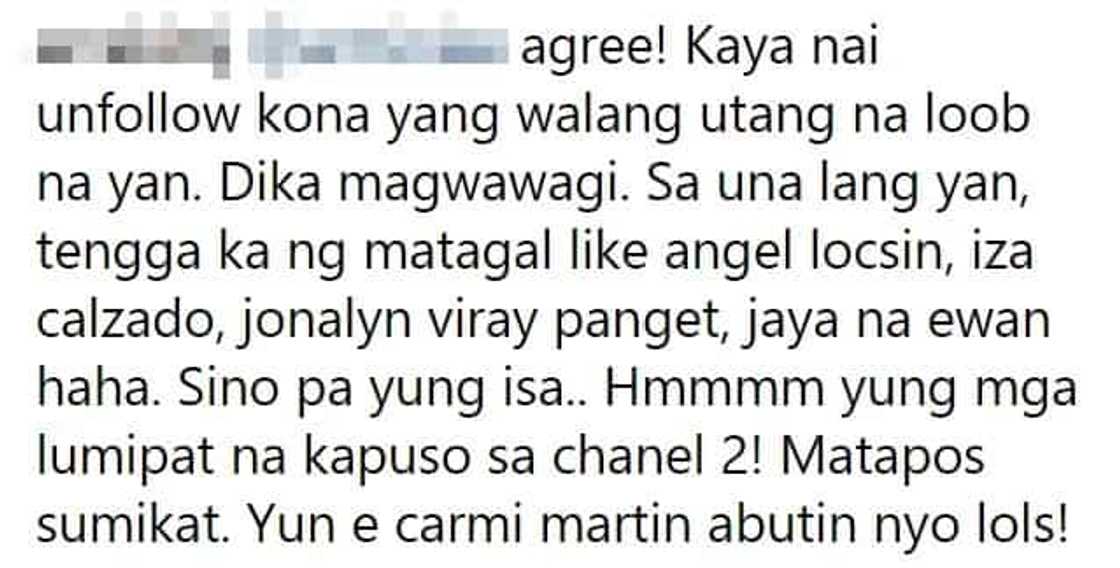 Wala raw utang na loob? Ryza Cenon gets bashed for transferring to Kapamilya network Wala raw utang na loob? Ryza Cenon gets bashed for transferring to Kapamilya network