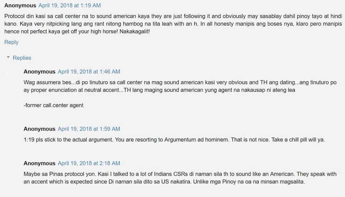 Mayabang daw siya? Lea Salonga's reminder to call center agents to speak clearly elicits mixed reactions Mayabang daw siya? Lea Salonga's reminder to call center agents to speak clearly elicits mixed reactions