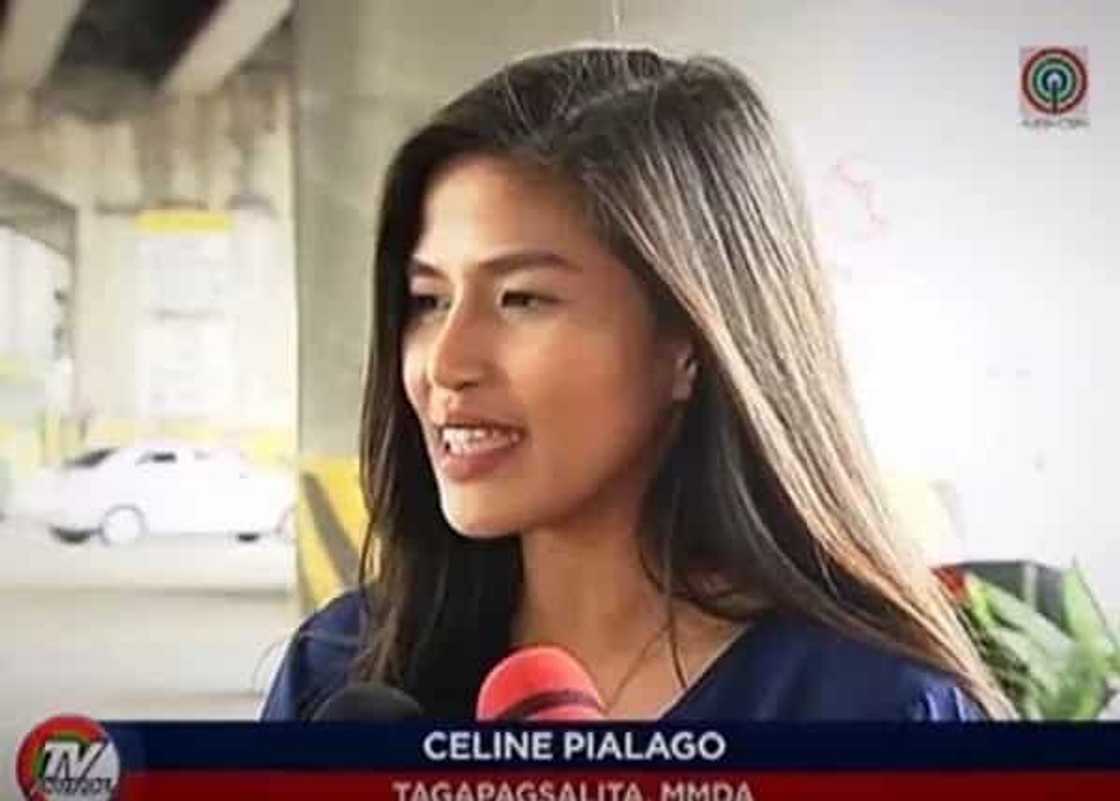 MMDA spokesperson Celine Pialago catches attention of netizens because of her stunning beauty MMDA spokesperson Celine Pialago catches attention of netizens because of her stunning beauty
