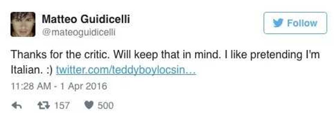 Teddy Locsin Jr. On Guidicelli's Italian Portrayal: Pathetic