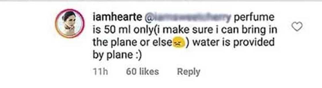 Netizens umalma sa pagdadala ni Heart Evangelista ng liquid sa hand-carry sa loob ng eroplano Netizens umalma sa pagdadala ni Heart Evangelista ng liquid sa hand-carry sa loob ng eroplano