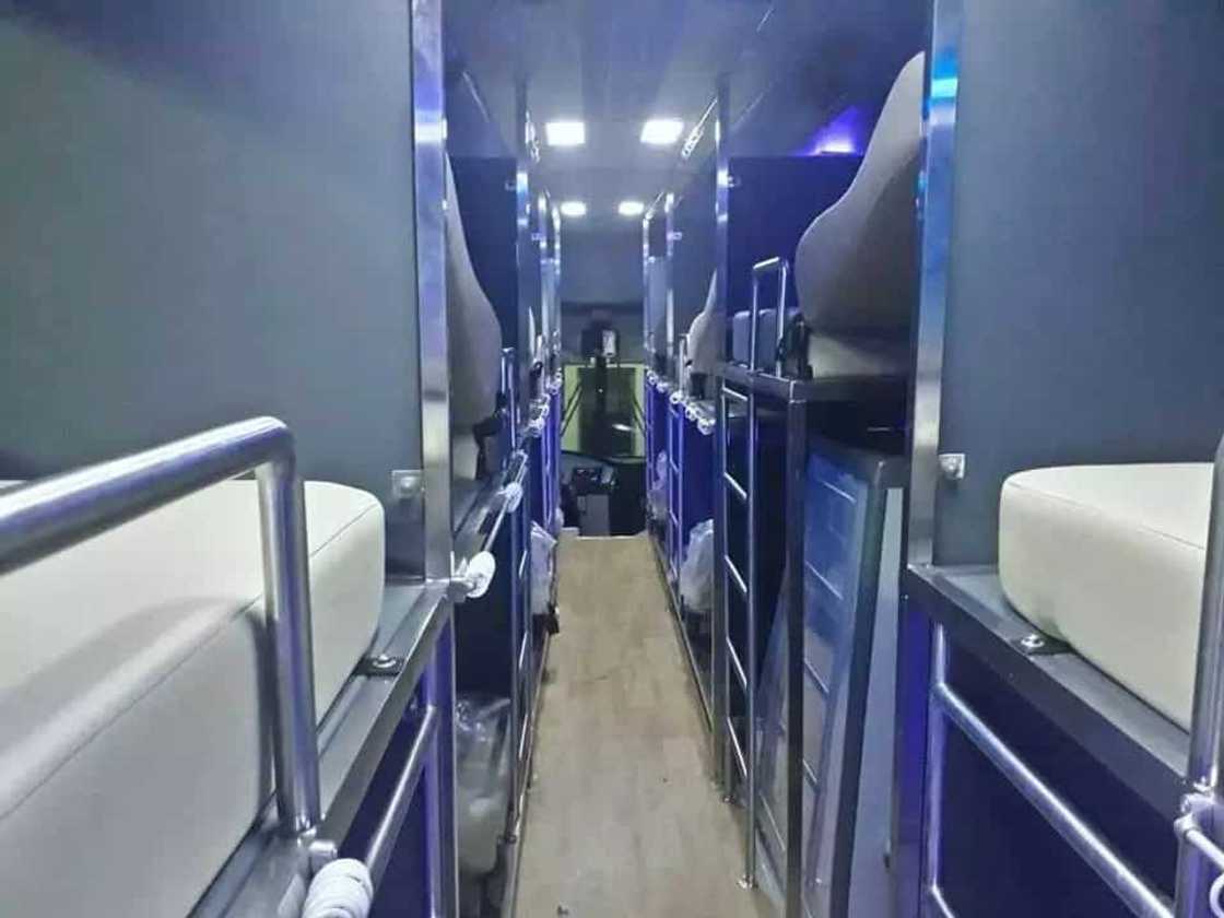 Ang sarap naman sumakay diyan! This bus with large beds wows travelers going to Bicol