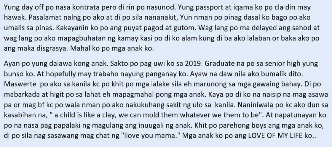 Todo kayod para maabot ang pangarap! Inspiring story of an OFW from Bahrain who's also a single mother of 2 boys Todo kayod para maabot ang pangarap! Inspiring story of an OFW from Bahrain who's also a single mother of 2 boys