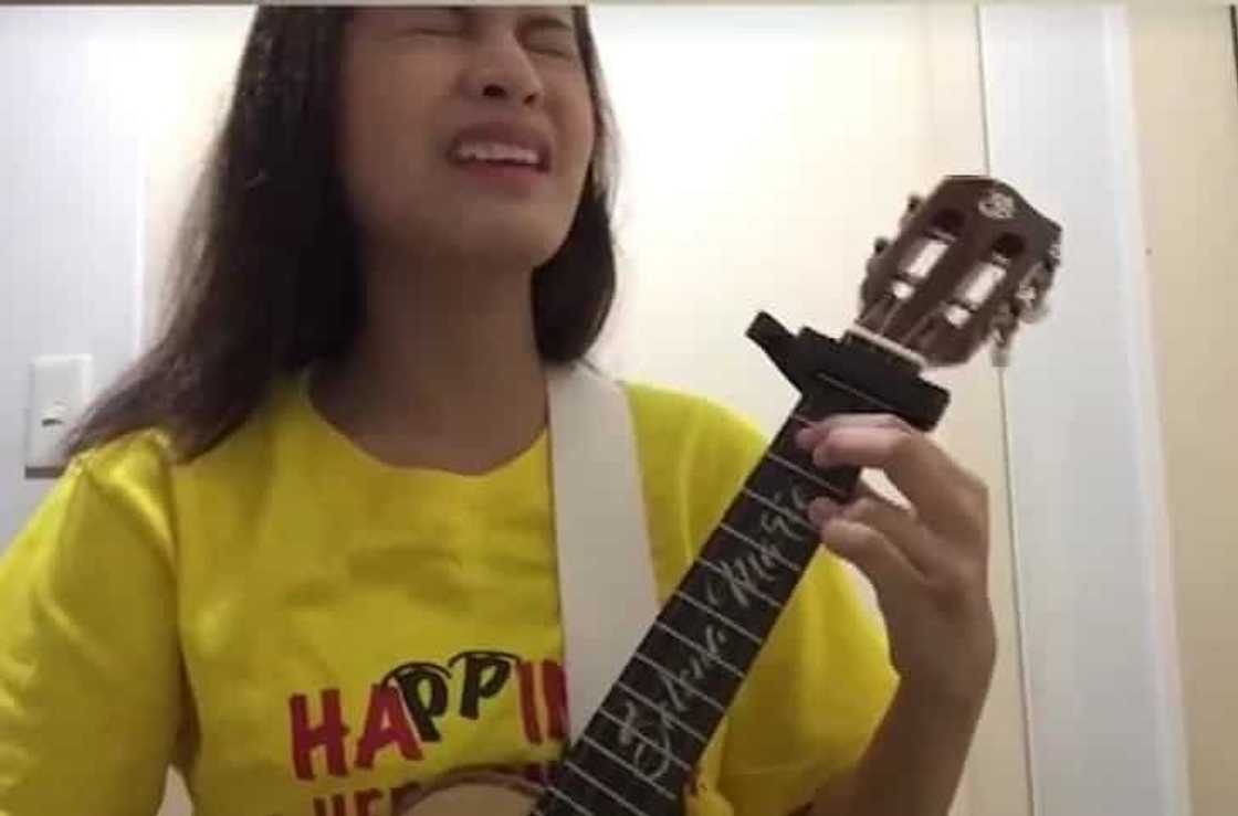 Pinay shares beautiful song cover of OPM hit in viral video Pinay shares beautiful song cover of OPM hit in viral video