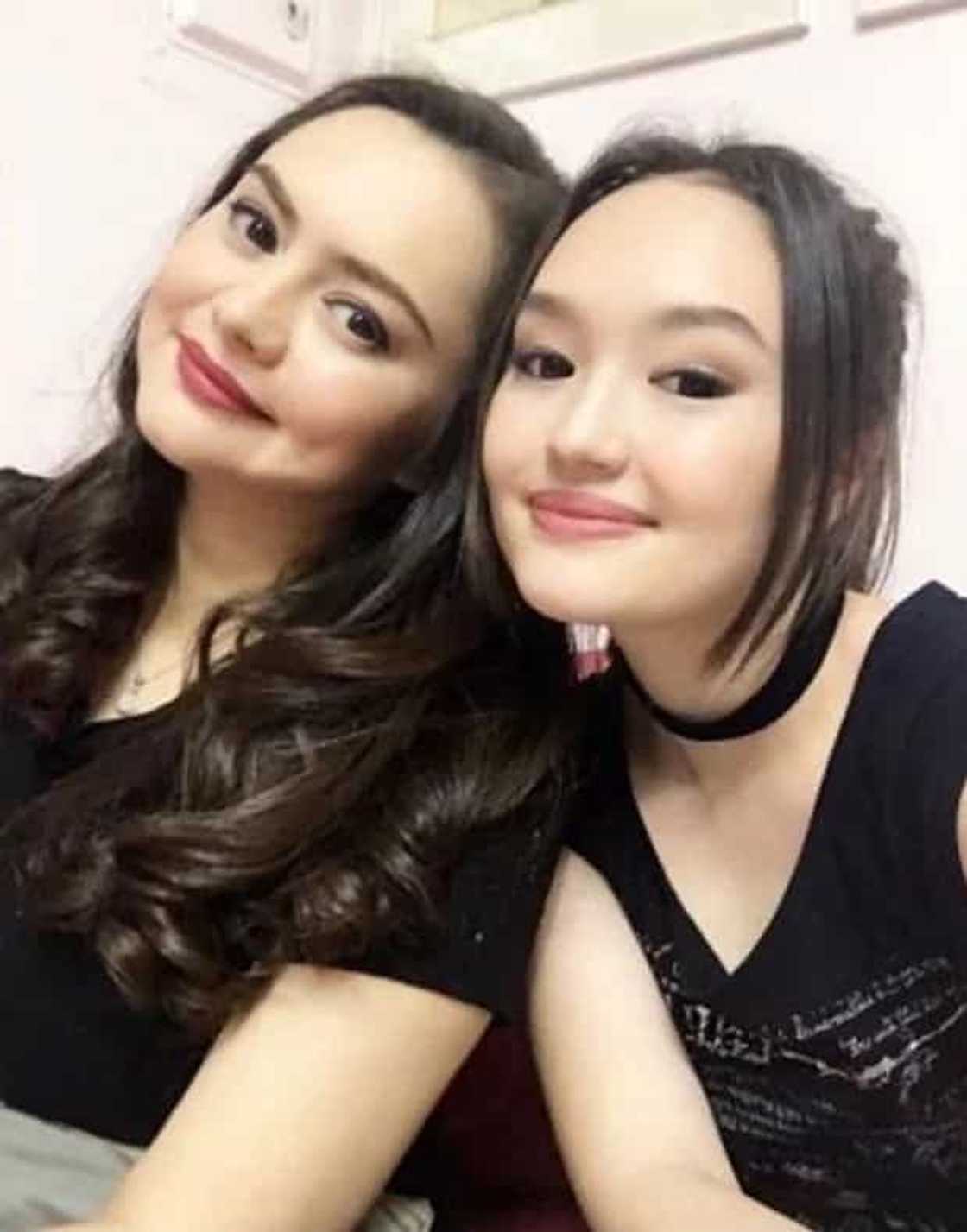 Angelika and Mika dela Cruz's show how much they love each other as sisters Angelika and Mika dela Cruz's show how much they love each other as sisters
