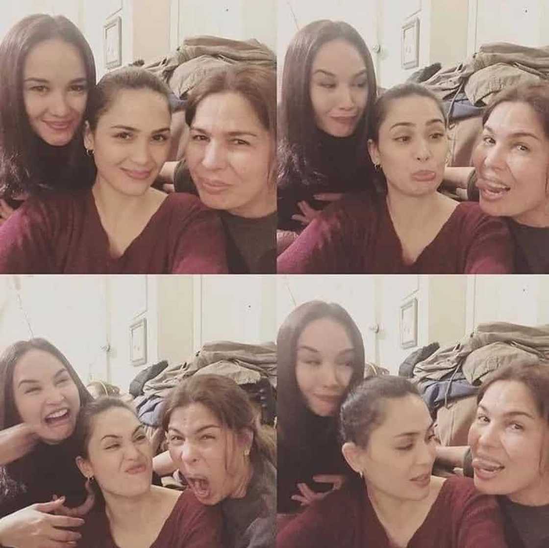 Artistahin silang lahat! Kristine Hermosa and her 2 equally stunning sisters Artistahin silang lahat! Kristine Hermosa and her 2 equally stunning sisters