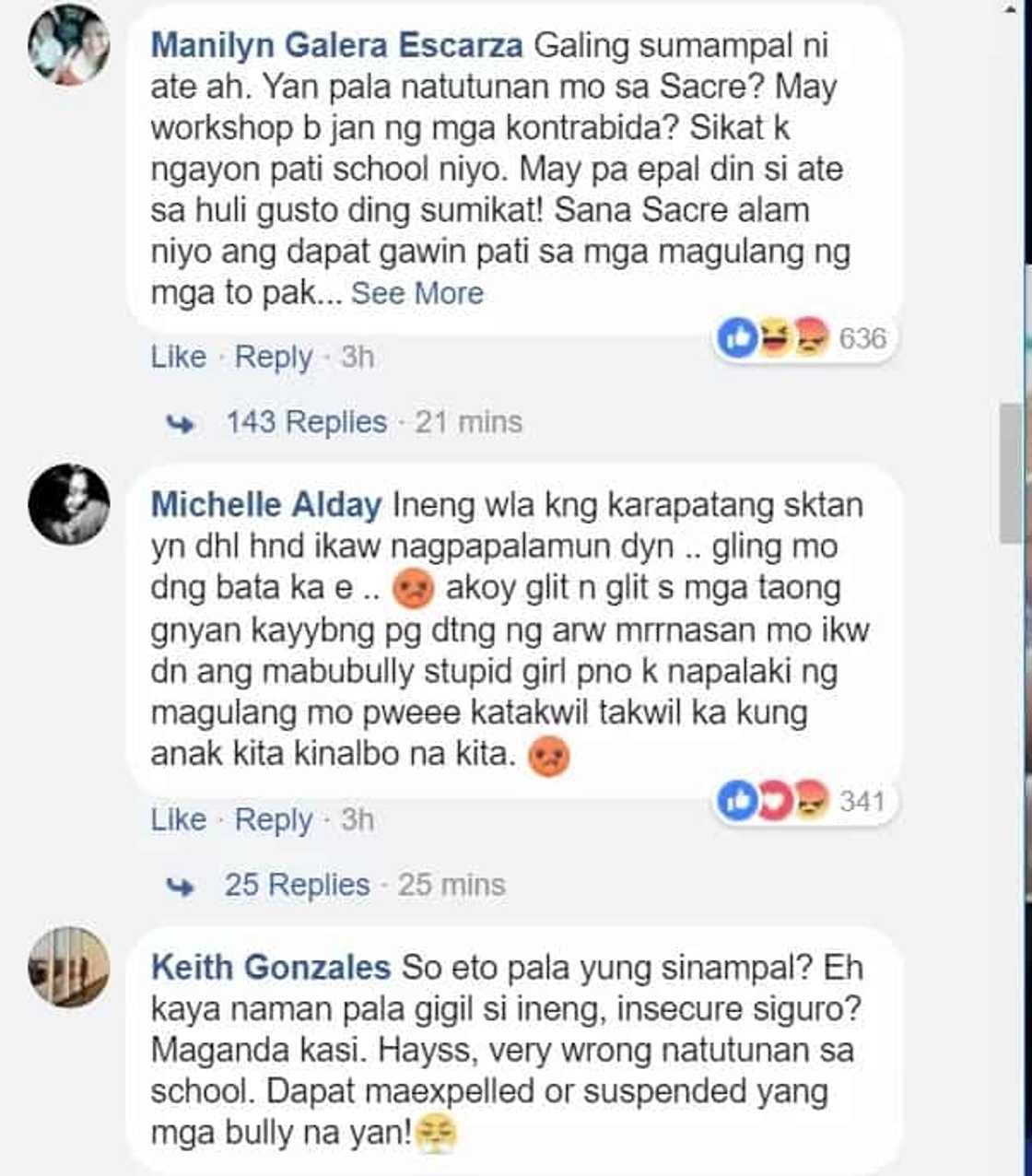 Gigil na gigil sa pagsampal! School girls caught on cam bullying and hurting a schoolmate Gigil na gigil sa pagsampal! School girls caught on cam bullying and hurting a schoolmate