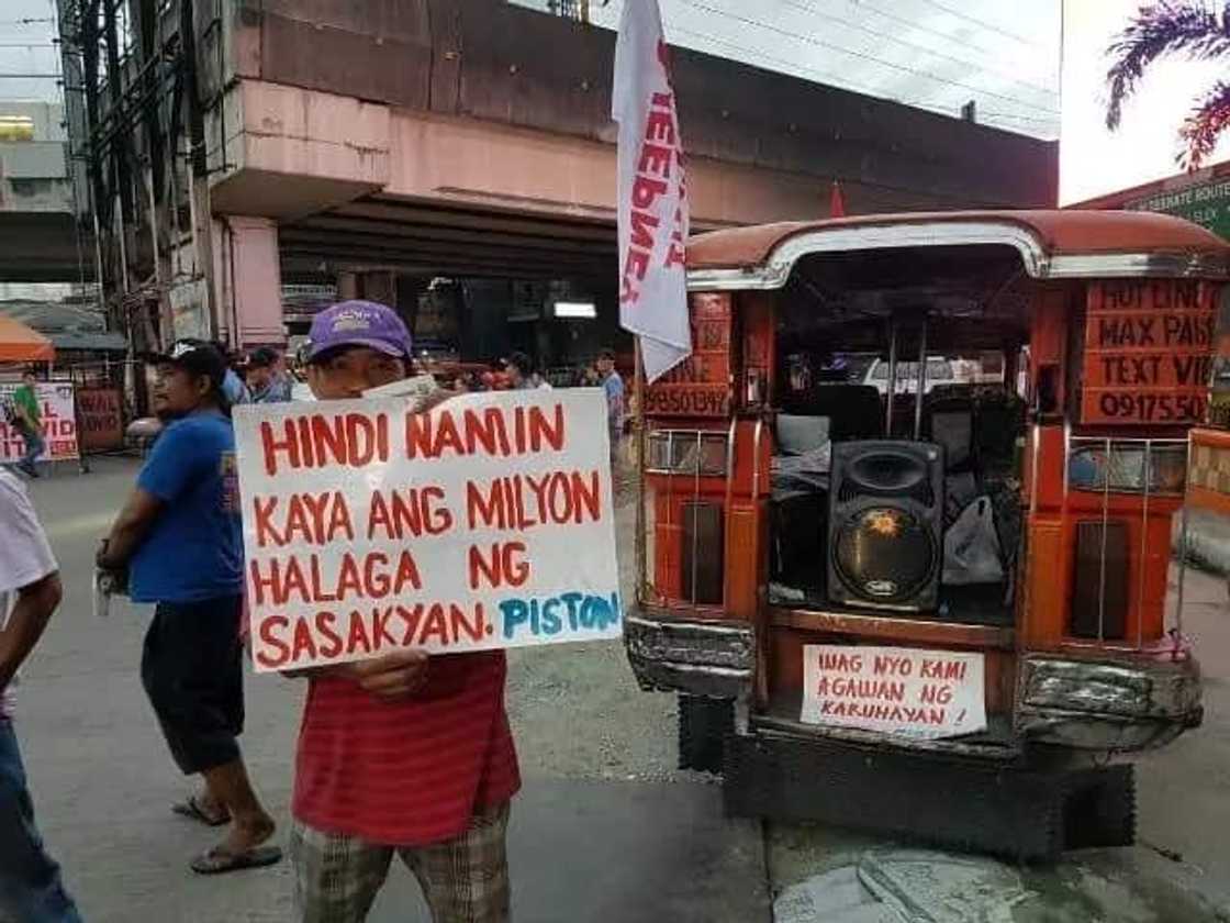 DOTr warns cancellation of franchise for jeepney operators and drivers who will join strike next week DOTr warns cancellation of franchise for jeepney operators and drivers who will join strike next week
