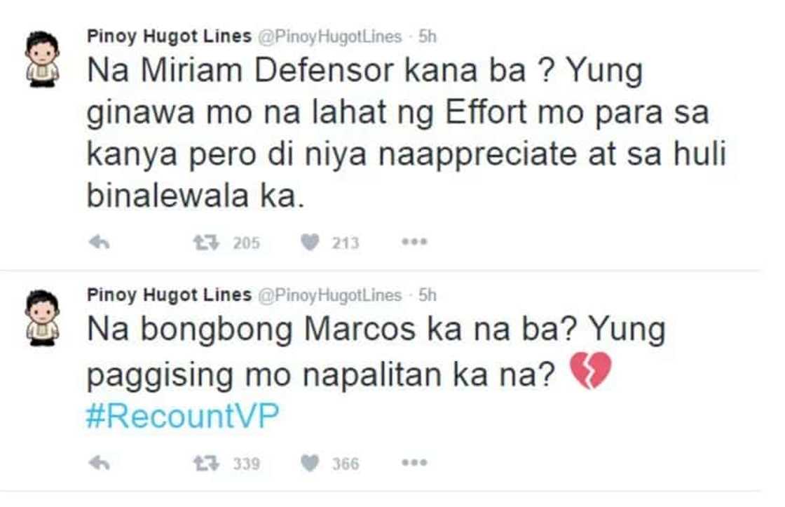 Elections hugot lines Elections hugot lines