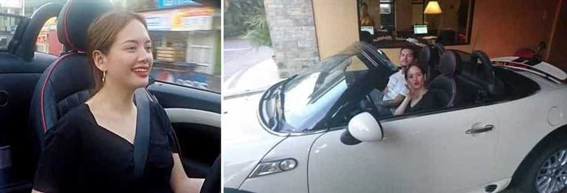 Ellen Adarna shares glimpse of the interior of her and John Lloyd Cruz’s car