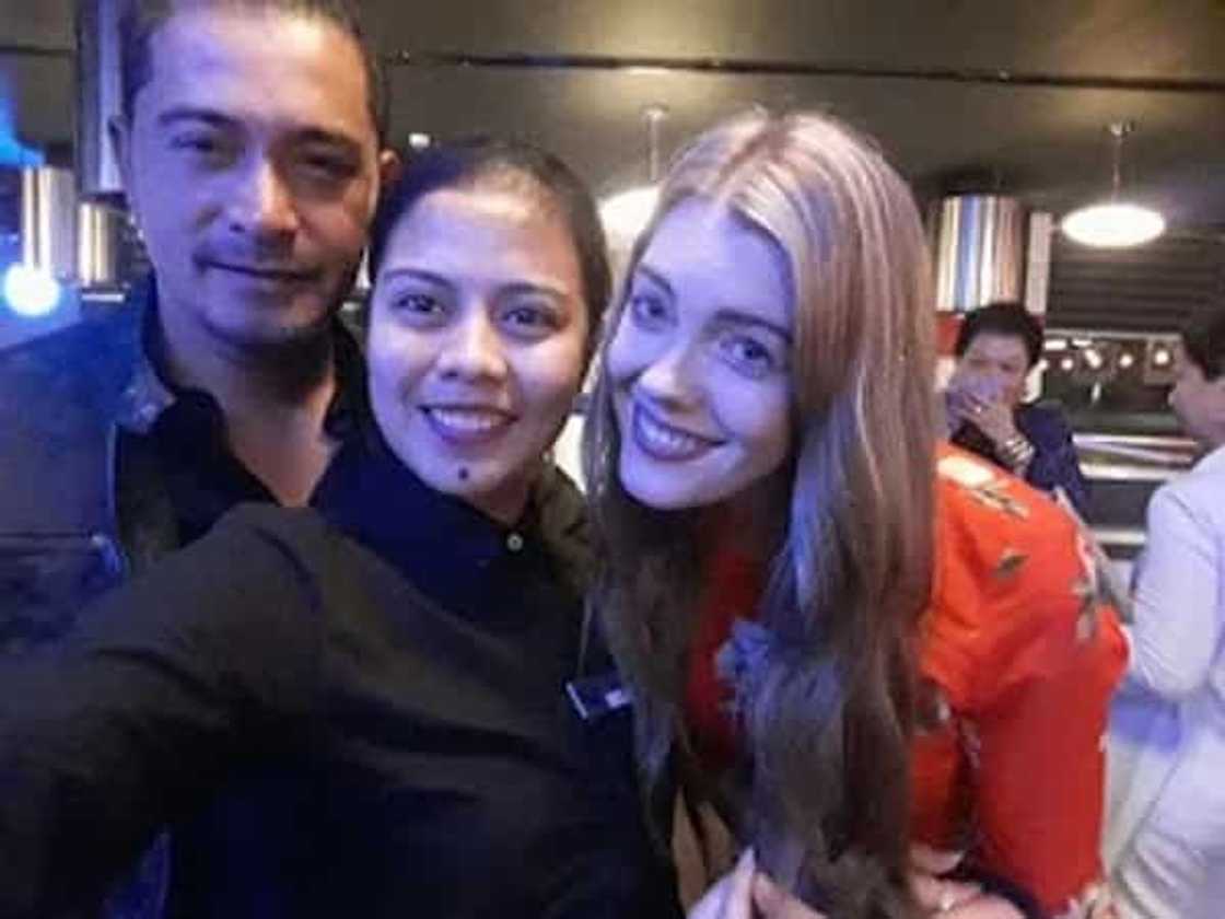 Netizens ask if Cesar Montano and Sophie Rankin are dating Netizens ask if Cesar Montano and Sophie Rankin are dating
