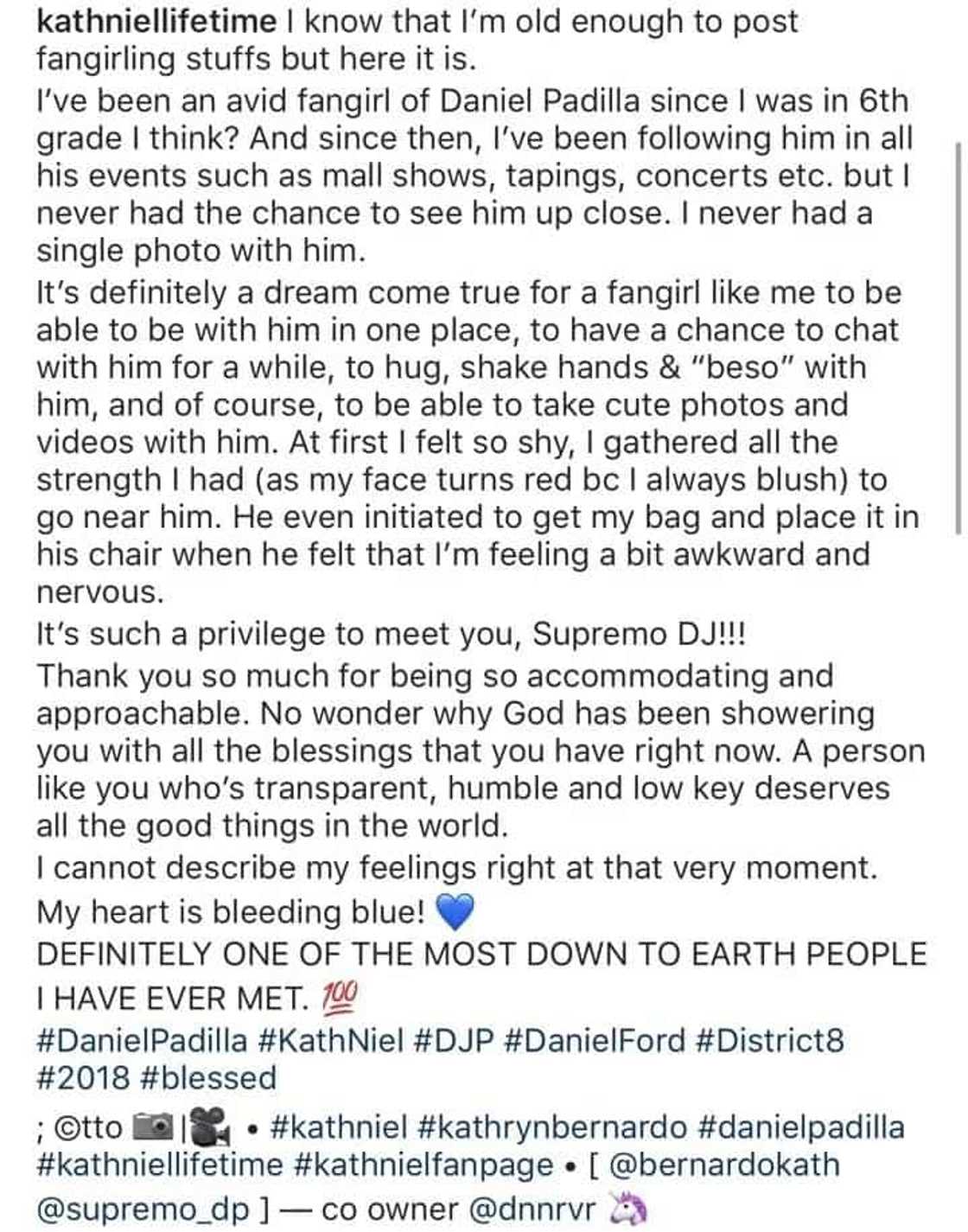Beastmode ang KN fans sayo ate girl! Fan claims that Daniel Padilla asked for her number and name Beastmode ang KN fans sayo ate girl! Fan claims that Daniel Padilla asked for her number and name
