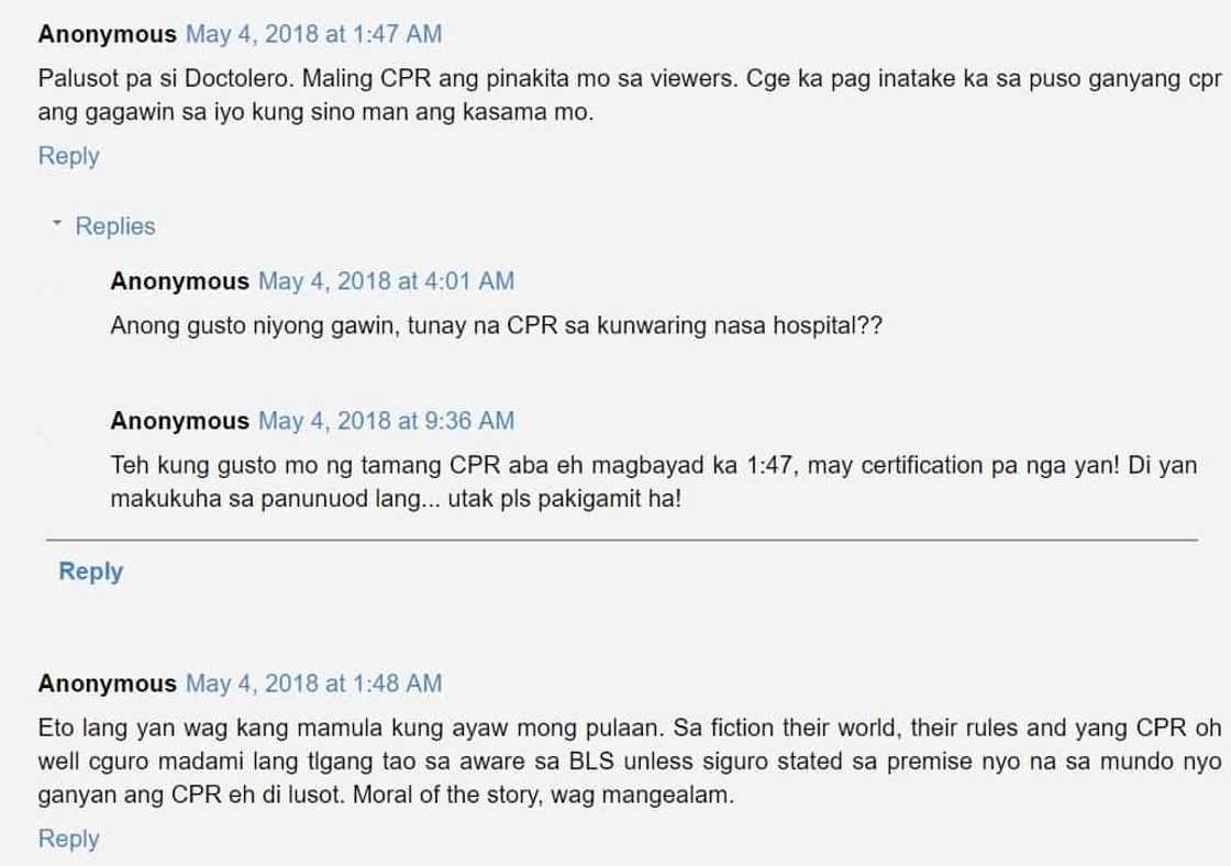 Suzette Doctolero, may buwelta sa "unrealistic" CPR scene sa 'Kambal Karibal' Suzette Doctolero, may buwelta sa "unrealistic" CPR scene sa 'Kambal Karibal'