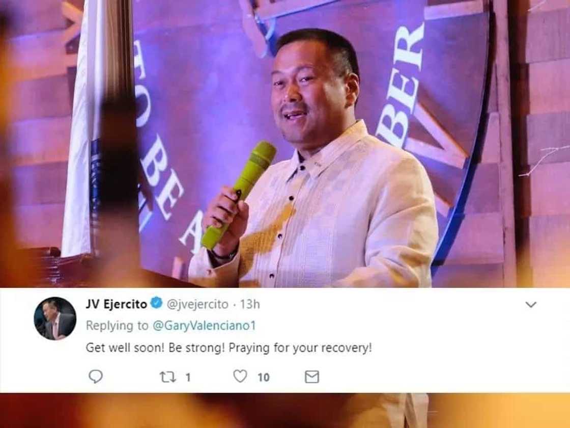 Maraming celebrities ang nag-react sa rebelasyon ni Gary Valenciano tungkol sa kanyang cancer Maraming celebrities ang nag-react sa rebelasyon ni Gary Valenciano tungkol sa kanyang cancer