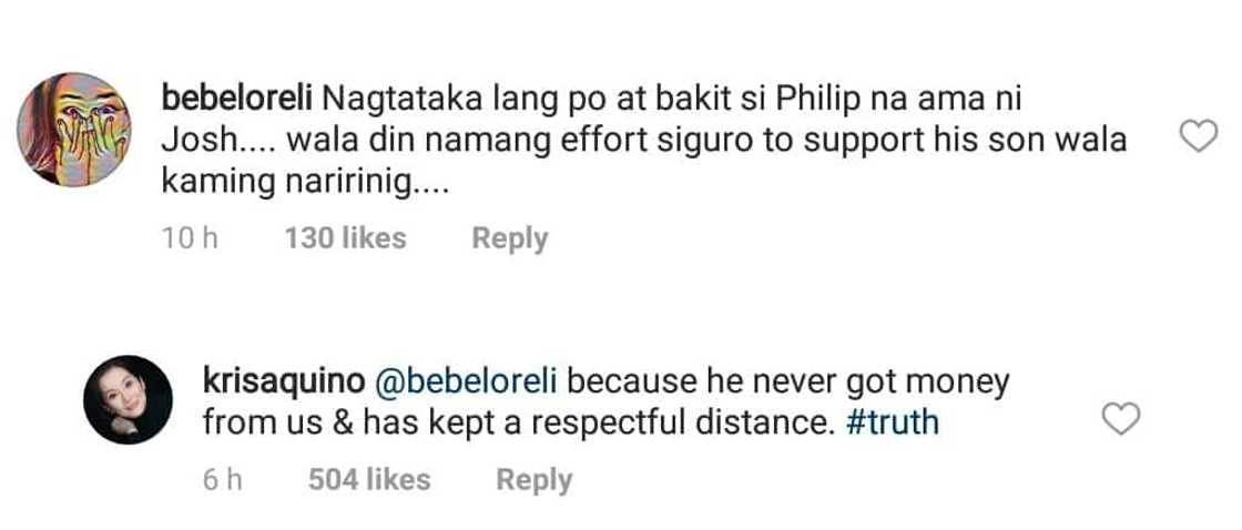 Kris Aquino reveals reason why she felt no animosity towards Philip Salvador amid her recent posts about James Yap Kris Aquino reveals reason why she felt no animosity towards Philip Salvador amid her recent posts about James Yap