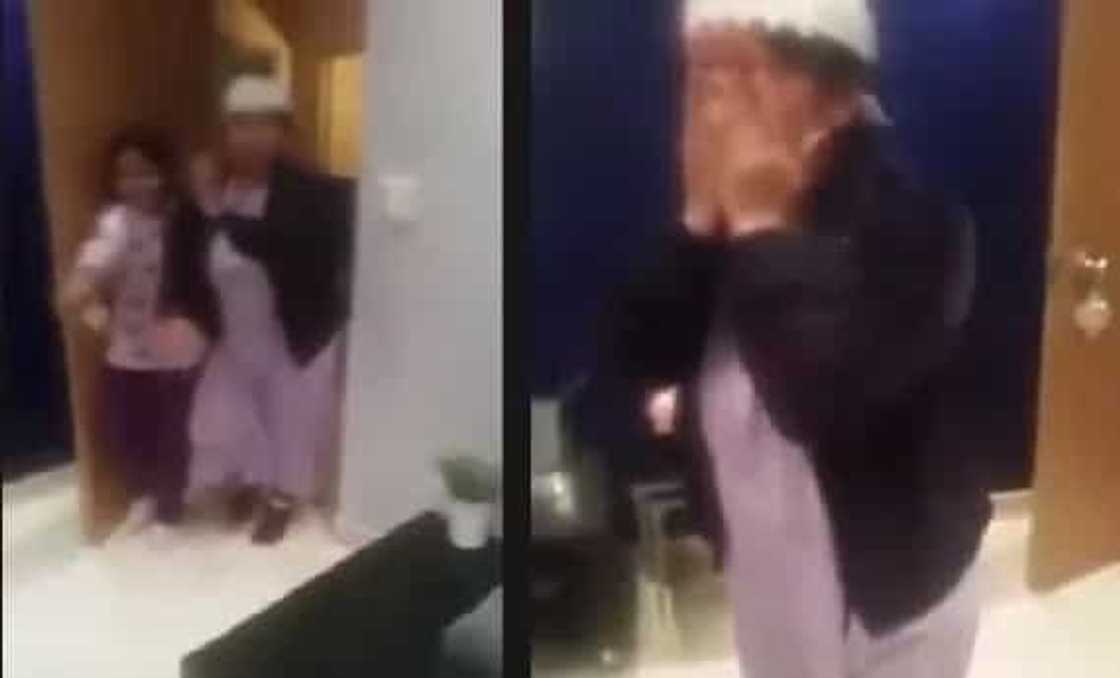 Filipina domestic helper rewarded by Arab family Filipina domestic helper rewarded by Arab family